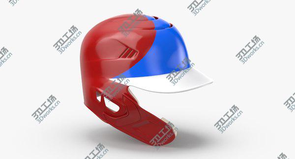 images/goods_img/20210312/Baseball Helmet C flap Red Blue Triangle 3D model/2.jpg